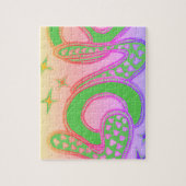 Liefde in stijl van de jaren '60 legpuzzel (Verticaal)