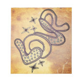 Liefde in stijl van de jaren '60 notitieblok (Voorkant)