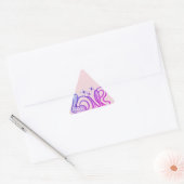 Liefde in stijl van de jaren '60 sticker (Envelop)