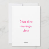 Liefde in Texas - Valentijnsdag Feestdagenkaart (Achterkant)