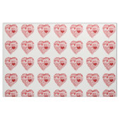 Liefde in veel talen stof (Fat Quarter)