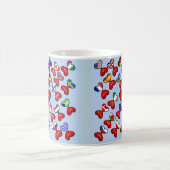 Liefde in verschillende talen over de hele wereld koffiemok (Center)