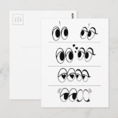liefde in vier stappen . ai briefkaart (Voorkant / Achterkant)