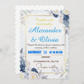 Liefde in volle bloei: Stropdas de knoop - Een fee Kaart (Voorkant / Achterkant)