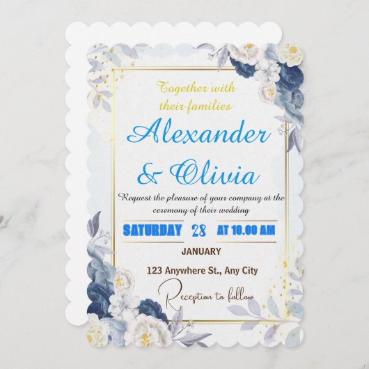 Liefde in volle bloei: Stropdas de knoop - Een fee Kaart (Voorkant / Achterkant)