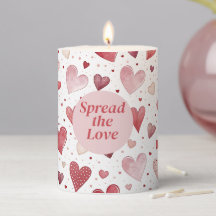 Liefde in waterverf - Whimsisch hartpatroon