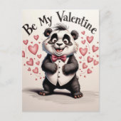 Liefde in zwart-wit briefkaart (Voorkant)