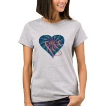 Liefde Infinity Heart - Blauw en Roze