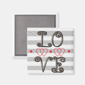 Liefde Infinity Times Infinity Magnet (Voorkant / Achterkant)