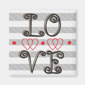 Liefde Infinity Times Infinity Magnet (Voorkant)