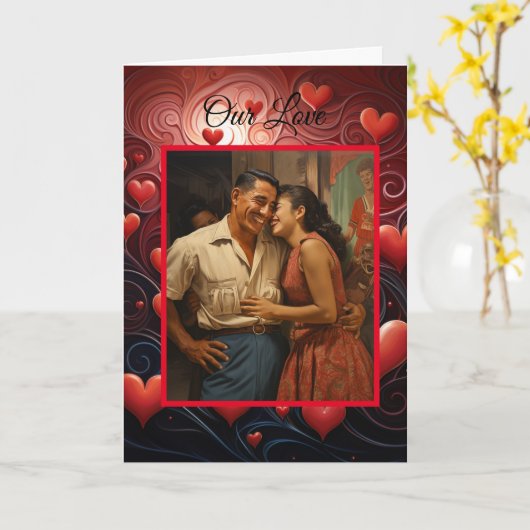 Liefde - Infused Valentijnsdag Kaart (Gele Bloem)