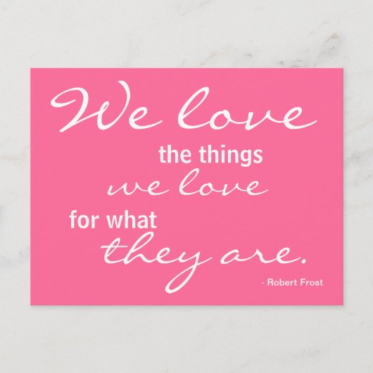 Liefde, inspiratie - Briefkaart (Voorkant)