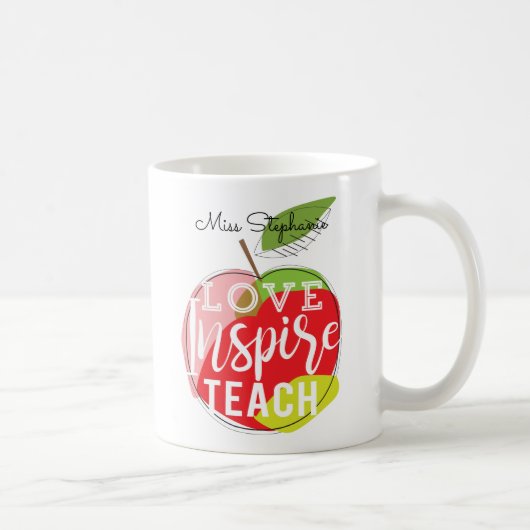 Liefde, Inspire, Teach  | Mok voor leerkrachten (Rechts)
