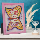 Liefde Inspirerende Vlinder Schilderij Geschenk Pl Fotoplaat (Zijkant)