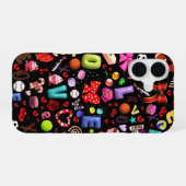 Liefde iPhone 16 Hoesje (Achterkant horizontaal)