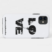 Liefde Iphone Black en White Case-Mate iPhone Case (Achterkant (horizontaal))