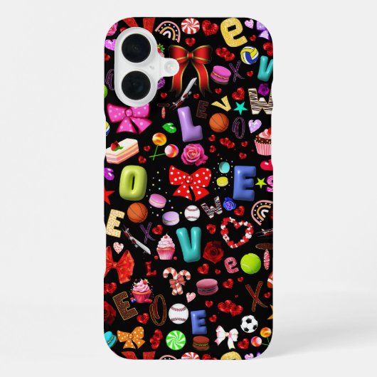 Liefde iPhone Hoesje (Achterkant)