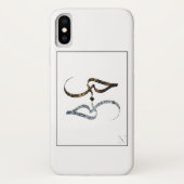 Liefde iPhone Hoesje (Achterkant)