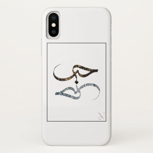 Liefde iPhone Hoesje (Achterkant)