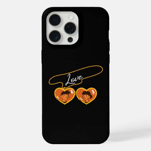Liefde iPhone Hoesje (Achterkant)