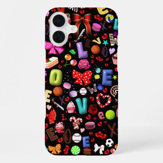 Liefde iPhone Hoesje (Achterkant)
