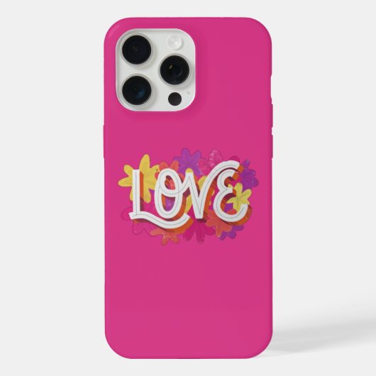 LIEFDE iPhone HOESJE (Achterkant)
