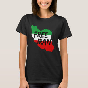 Liefde Iran Perzisch Vrijheidsvrij Iran T-shirt