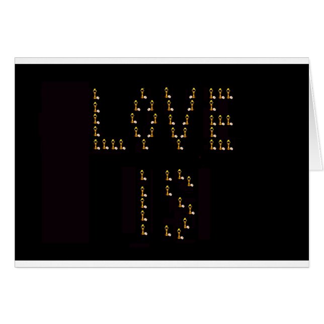 Liefde is (Voorkant Horizontaal)