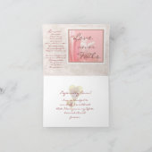 Liefde is 1 Korintiërs 13:4-8 Feestdagen Kaart (Binnen)