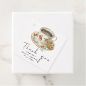 Liefde is aan het brouwen Bruidsfeestje koffie Dan Bedankjes Labels (In situ)