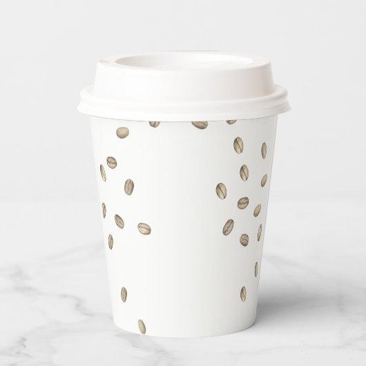 Liefde is aan het brouwen Bruidsmeisjes koffiefees Papieren Bekers (Achterkant)