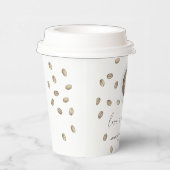 Liefde is aan het brouwen Bruidsmeisjes koffiefees Papieren Bekers (Rechts)