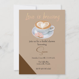Liefde is aan het brouwen, coffeeshop vrijgezellen kaart