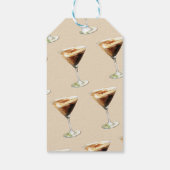 Liefde is aan het Brouwen Elegante Bruids-Shower Cadeaulabel (Achterkant)