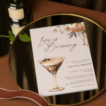 Liefde is aan het brouwen Espresso Martini Bruidsb