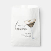 Liefde is aan het brouwen Espresso Martini Bruidsu Bedankzakje (Voorkant)