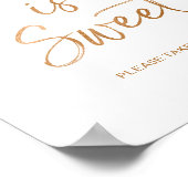 Liefde is acht keer zo'n 10 keer de stijlvolle Roo Poster (Hoek)