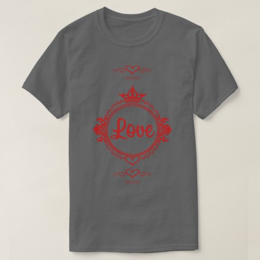 Liefde is alles t-shirt (Design voorkant)