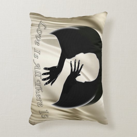 Liefde is alles wat er is accent kussen (Voorkant(Verticaal))