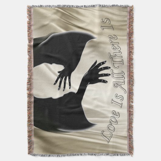 Liefde is alles wat er is deken (Voorkant Verticaal)