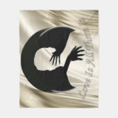 Liefde is alles wat er is fleece deken (Voorkant)