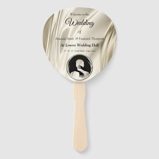 Liefde is alles wat er is Hand Fans Handwaaier (Voorkant)