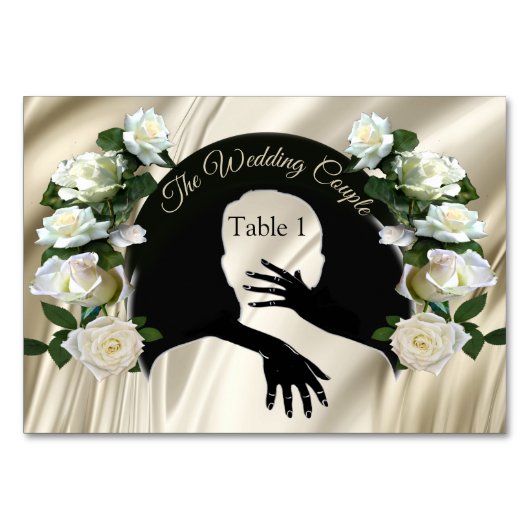 Liefde is alles wat er is met tafelkaarten kaart (Voorkant)