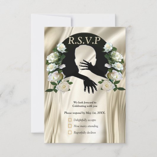 Liefde is Alles wat er is RSVP Kaart (Voorkant)