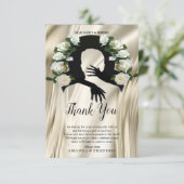 Liefde is alles wat er is RSVP kaartje (Staand voorkant)