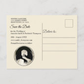 Liefde is alles wat er is Save the Dates Aankondigingskaart (Achterkant)
