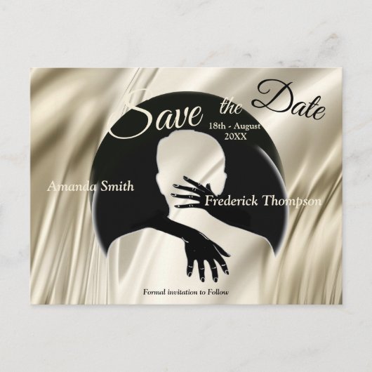 Liefde is alles wat er is Save the Dates Aankondigingskaart (Voorkant)