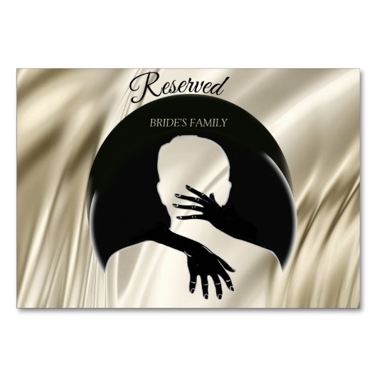 Liefde is Alles wat er is Trouwkaart Reserveringsk Kaart (Voorkant)