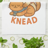 Liefde is alles wat je kneedt theedoek (Gevouwen)