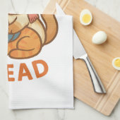 Liefde is alles wat je kneedt theedoek (Quarter Fold)